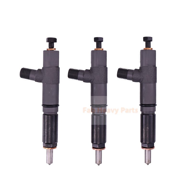 3 Piece Fuel Injector 1G720 - 53002 1G720 - 53001 Fits for Kubota Engine D1503 - Fab Heavy Parts