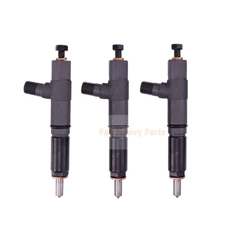 3 Piece Fuel Injector 1G720 - 53002 1G720 - 53001 Fits for Kubota Engine D1503 - Fab Heavy Parts