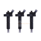 3 Piece Fuel Injector D9NN9F593BA Fits for Fits ford New Holland Engine BSD332 BSD333 Tractor 2310 2910 3610 4610 5600 5700 6600 7600 - Fab Heavy Parts