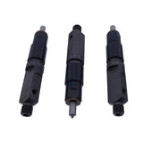 3 Piece Fuel Injector F1243293 Fits for Case IH Crawler Excavator 488CL 488P 60CL 60CS 60P 70B 75B 75BCK 80CR 85CK 90BCK - Fab Heavy Parts