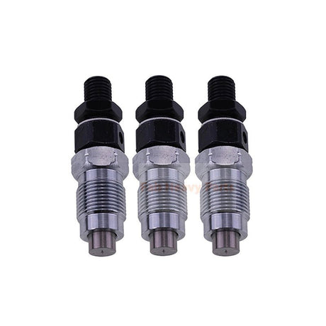 3 Piece Fuel Injector SBA131406340 Fits for New Holland Tractor TC24D TZ18DA TZ22D TZ25DA GT65 GT75 LGT14D LGT16 - Fab Heavy Parts