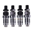 3 Pieces Fuel Injector 131406340 for Shibaura GT142 - E643 GT162 - E673 Perkins 103.07 Ransomes CG161 TT124 Toro Greensmaster 3200 Ingersoll 5118D 3118D 4118D - Fab Heavy Parts