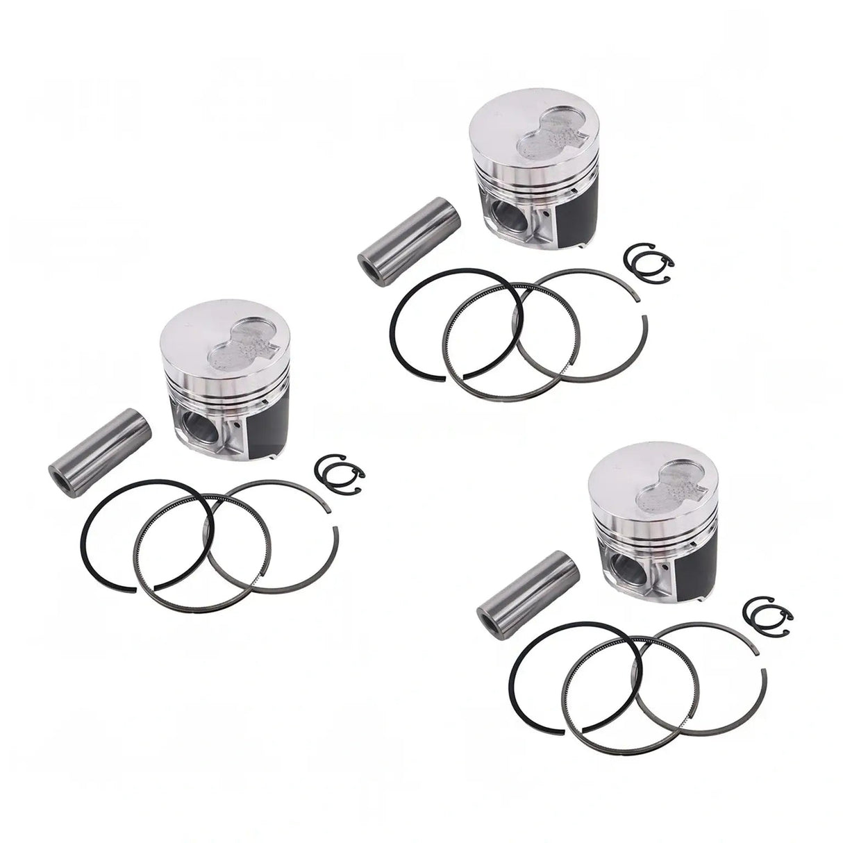 3 Pieces Piston Kit With Ring for Shibaura Engine N843 N843-2 - Fab Heavy Parts