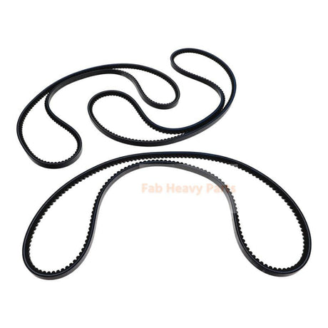 3 Pieces XPA 1432LW Drive Belt 2204152059 for Atlas Copco Air Compressor - Fab Heavy Parts