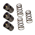 3 Sets Thermostat Valve Kit 1626449700 for Atlas Copco Air Compressor XRV XRVS XRS XRHS XRHO XRXS XRW - Fab Heavy Parts