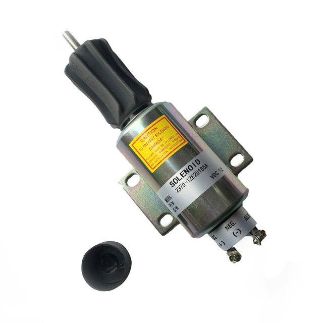 3 Terminals Solenoid 12V 2300 - 1501 2370 - 12E2U1B5A for Woodward - Fab Heavy Parts
