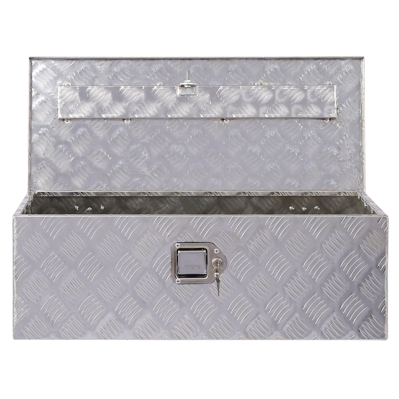 30 inch Truck Tool Box Aluminum Tool Box Heavy Duty w/Lock Keys - Silver - Fab Heavy Parts