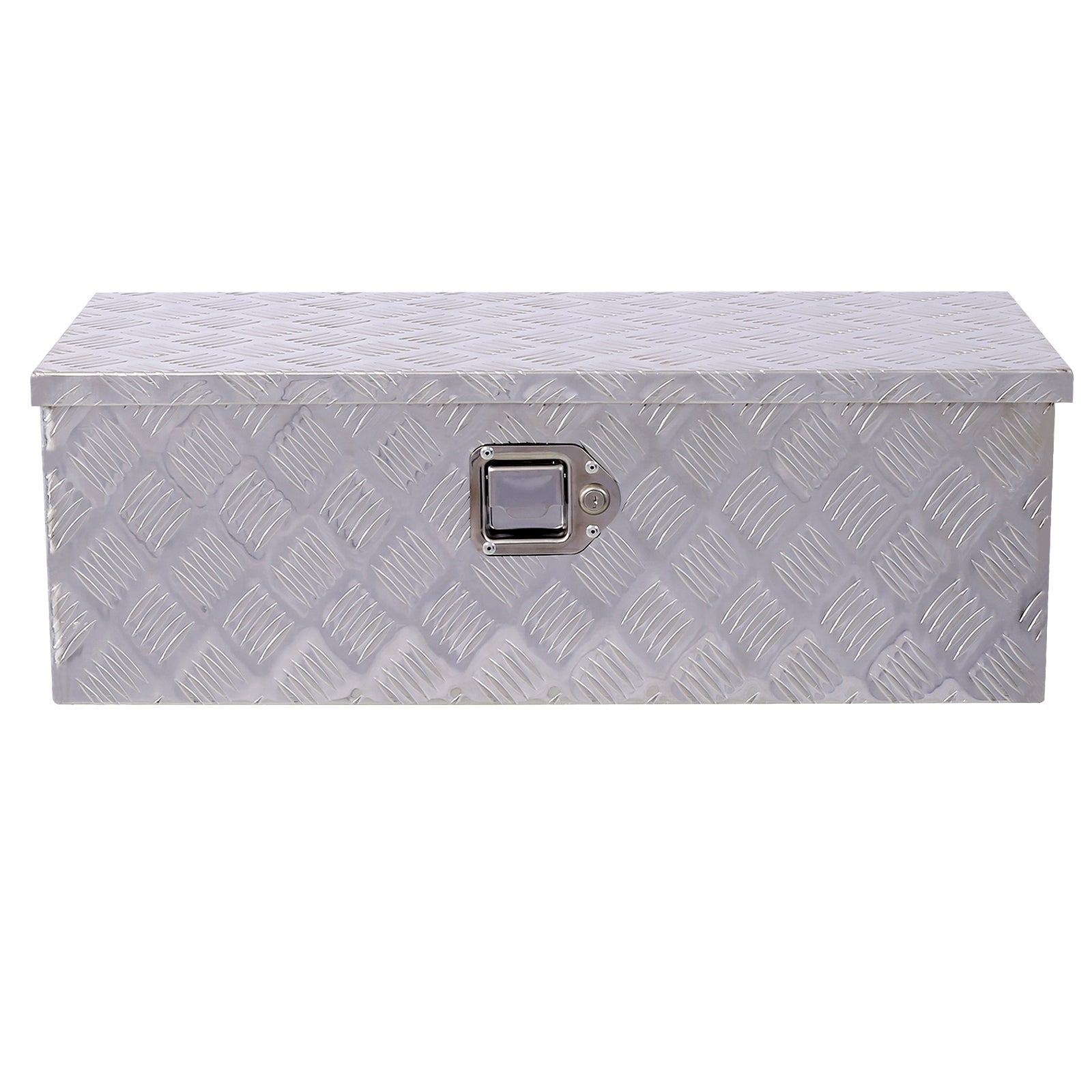 30 inch Truck Tool Box Aluminum Tool Box Heavy Duty w/Lock Keys - Silver - Fab Heavy Parts