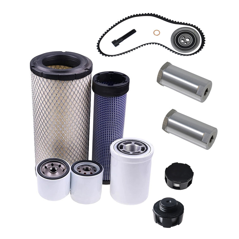 3000 tunnin huoltosuodatinsarja 7404216 Sopii Bobcatiin