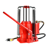 32 - Ton Hydraulic Air - Operated Bottle Jack Lift Portable Low Profile Manual Air with Handle - Fab Heavy Parts