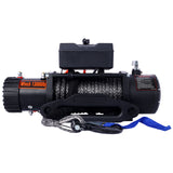 Electric Winch 13000 lb. Load Capacity 12V DC Power with Wireless Remote