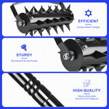 Lawn Aerators Heavy Duty Soil Penetrator Spikes--Black