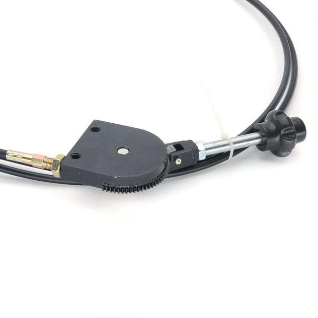 3M, 118" Cavo acceleratore manuale per escavatore Controllo motore Kit comando manuale acceleratore Cavo per manopole acceleratore per attrezzature pesanti
