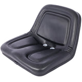 Deluxe Mower Tractor Seat with Slide--Black
