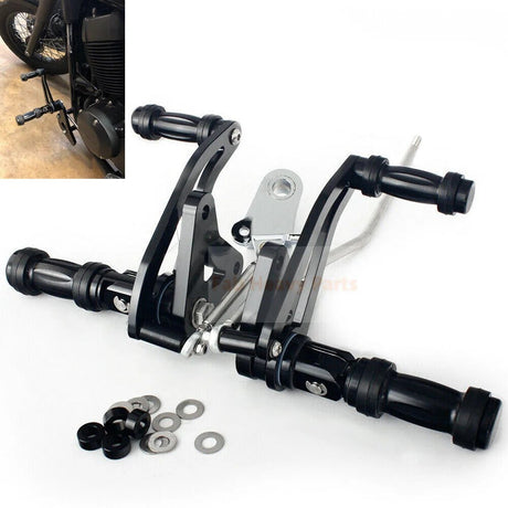 3.54" Forward Controls Fits for Honda Shadow Spirit 750 VT750DC 2002 - 2007 - Fab Heavy Parts