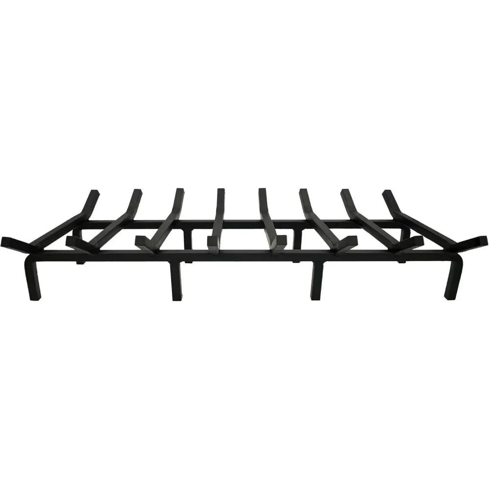 36 inch Fireplace Grate Fireplace Log Holder Heavy Duty Firewood Log Burning Rack - Fab Heavy Parts