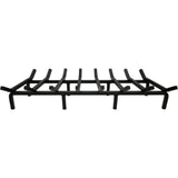 36 inch Fireplace Grate Fireplace Log Holder Heavy Duty Firewood Log Burning Rack - Fab Heavy Parts