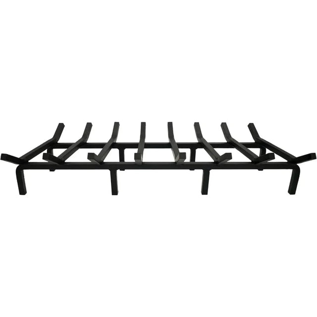 36 inch Fireplace Grate Fireplace Log Holder Heavy Duty Firewood Log Burning Rack - Fab Heavy Parts