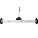 36" Rolling Magnetic Pick - Up Sweeper Heavy Duty Push - Type with Release 30 Lbs Capacity - Fab Heavy Parts