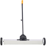 36" Rolling Magnetic Pick - Up Sweeper Heavy Duty Push - Type with Release 30 Lbs Capacity - Fab Heavy Parts