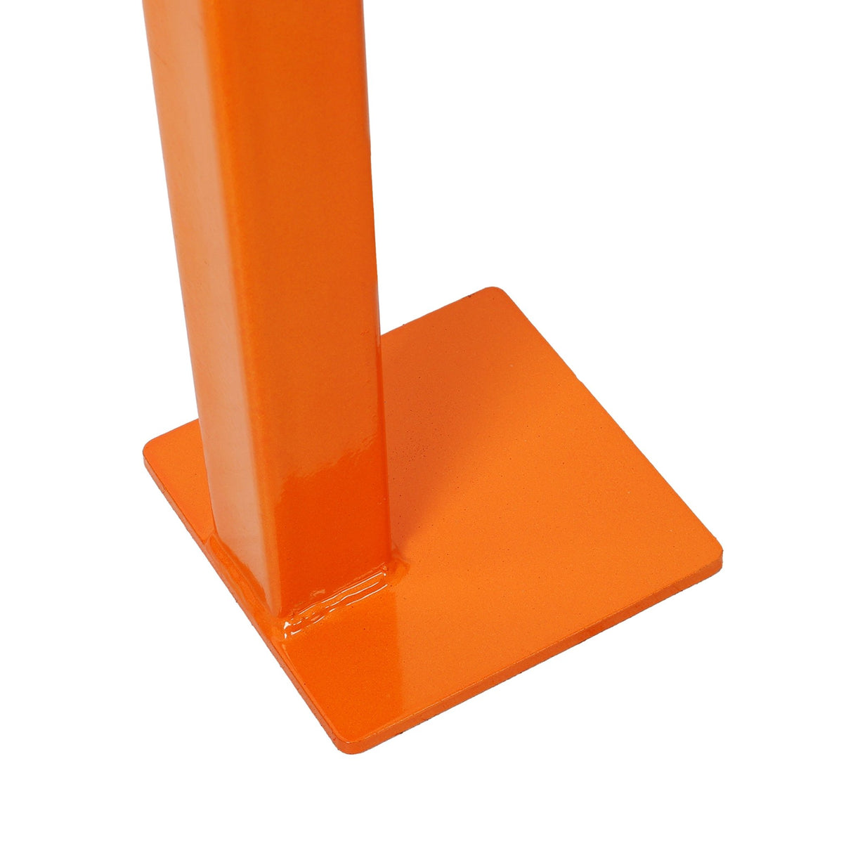 36" T Post Puller Fence Post Puller Heavy Duty Fence Post Puller with 47" Lifting Chain & T Post Puller Plate - Orange - Fab Heavy Parts