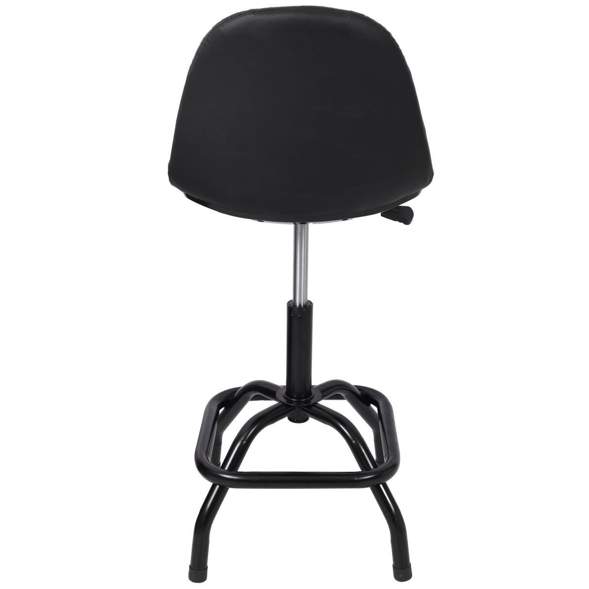 360° Swivel Adjustable Height Bar Stool with High Back Support Modern Counter Stool for Bar Shop Kitchen - Fab Heavy Parts