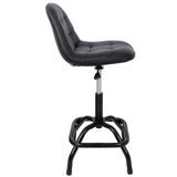 360° Swivel Adjustable Height Bar Stool with High Back Support Modern Counter Stool for Bar Shop Kitchen - Fab Heavy Parts