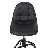 360° Swivel Adjustable Height Bar Stool with High Back Support Modern Counter Stool for Bar Shop Kitchen - Fab Heavy Parts