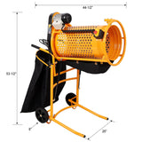 360W 110V/60Hz Foldable Electric Rotary Soil Sieve Machine ETL Certificate - Fab Heavy Parts