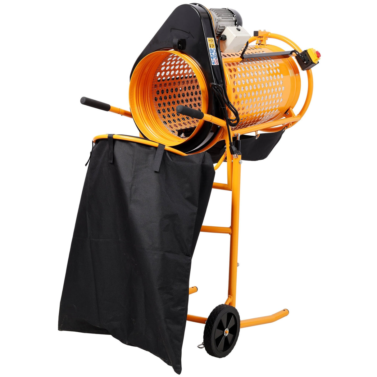 360W 110V/60Hz Foldable Electric Rotary Soil Sieve Machine ETL Certificate - Fab Heavy Parts