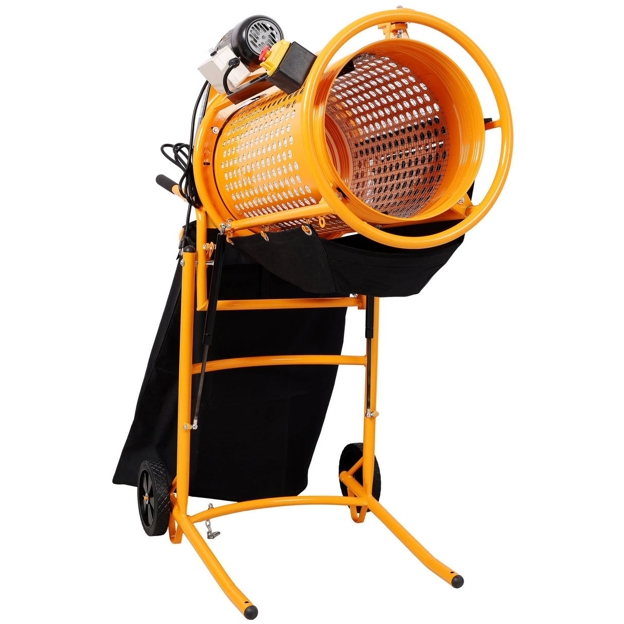 360W 110V/60Hz Foldable Electric Rotary Soil Sieve Machine ETL Certificate - Fab Heavy Parts