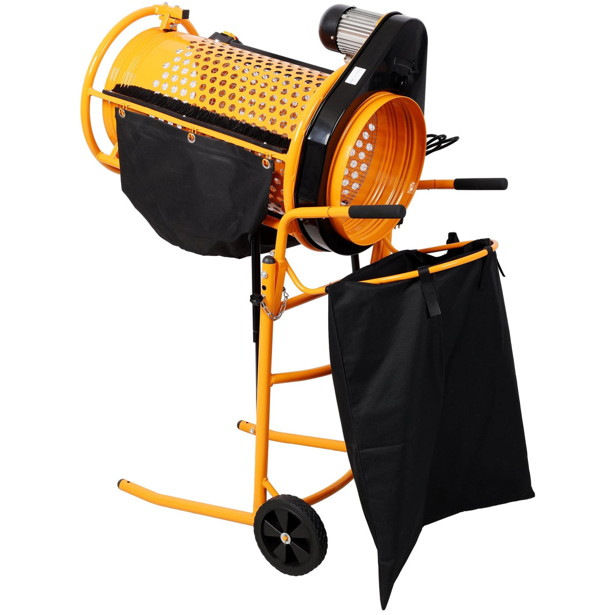 360W 110V/60Hz Foldable Electric Rotary Soil Sieve Machine ETL Certificate - Fab Heavy Parts