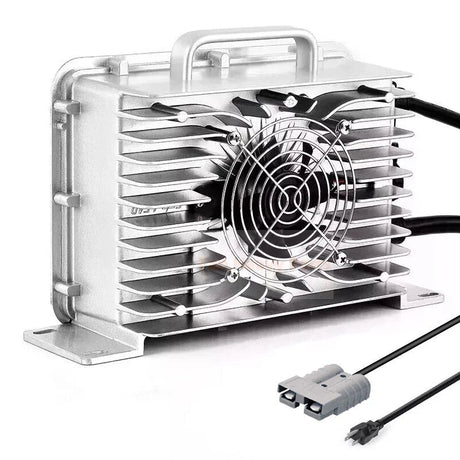 36V 18A Battery Charger Anderson Gray SB50 Fits for EZGO Club Car Yamaha Golf Cart - Fab Heavy Parts