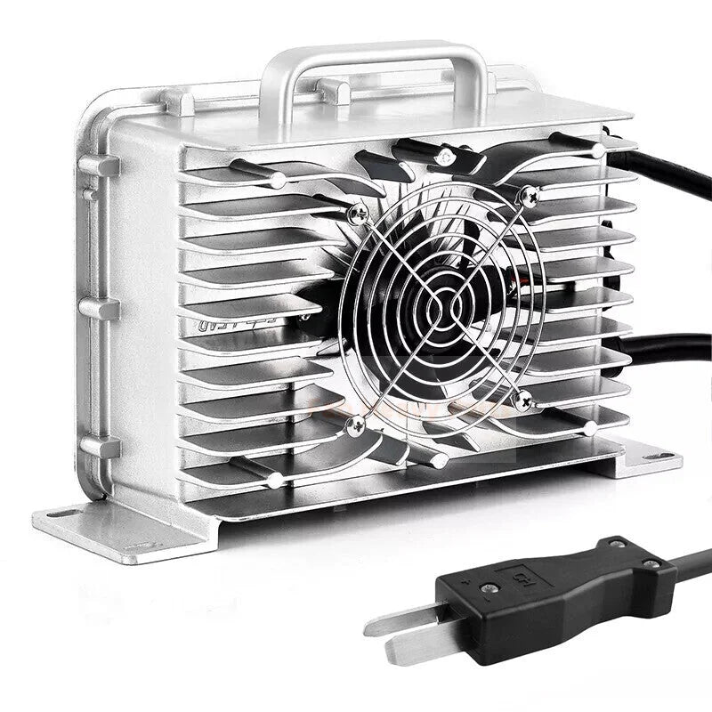 36V 18A Battery Charger Crowfoot Plug Fits for EZGO Club Car Yamaha Golf Cart - Fab Heavy Parts