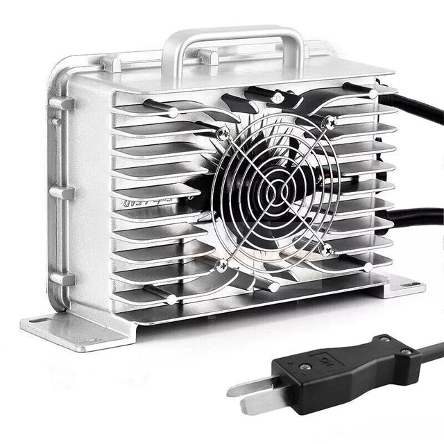 36V 18A Battery Charger Crowfoot Plug Fits for EZGO Club Car Yamaha Golf Cart - Fab Heavy Parts