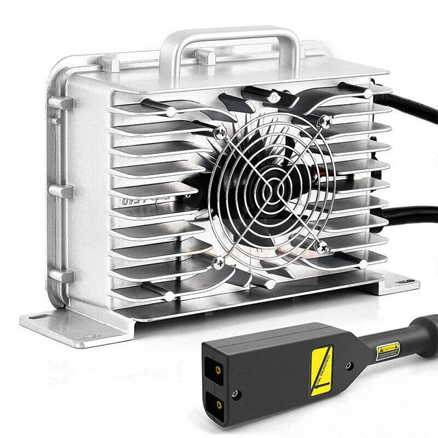 36V 18A Golf Cart Smart Battery Charger D Style Plug Fits for EZGO TXT Medalist - Fab Heavy Parts