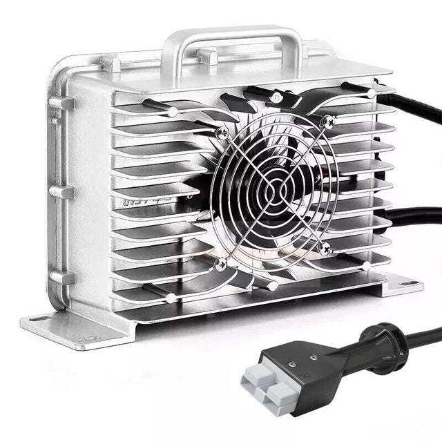 36V(43.8V) 18A Lithium Battery Charger w/ SB50 Plug Fits for EZGO Marathon Golf Cart - Fab Heavy Parts