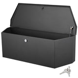 36"x12"x12" Trailer Tongue Box with Lock and Keys Carbon Steel Heavy Duty Utility - Fab Heavy Parts