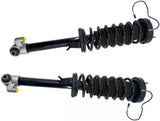 37121091571 37121091572 2PCS Rear Shock Struts Assembly w/EDC For B - M - W E38 740i 740iL 750iL 1995 - 2001 Air Suspension Strut Shock Absorber Strut - Fab Heavy Parts