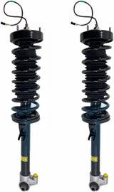 37121091571 37121091572 2PCS Rear Shock Struts Assembly w/EDC For B - M - W E38 740i 740iL 750iL 1995 - 2001 Air Suspension Strut Shock Absorber Strut - Fab Heavy Parts