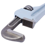 24 inch Aluminum Straight Pipe Wrench Heavy Duty Plumbers Easy to Carry Hangable Design
