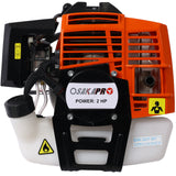 4 in 1 Multi-Functional Trimming 56CC 2-Cycle Garden Tool System with Gas Pole Saw Hedge Trimmer Grass Trimmer and Brush Cutter EPA Compliant