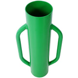 37LB Metal Iron Fence Post Driver with Handle Heavy Duty T Post Pounder Rammer - Green - Fab Heavy Parts