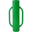 37LB Metal Iron Fence Post Driver with Handle Heavy Duty T Post Pounder Rammer - Green - Fab Heavy Parts