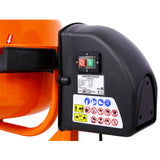 Cement Mixer 3 Cu. Ft Electric Concrete Mixer Machine 110v AC Motor