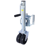 Boat Trailer Jack 34.5 in Bolt-on Tongue Weight Capacity 1500 lb with PP Wheels and Handle