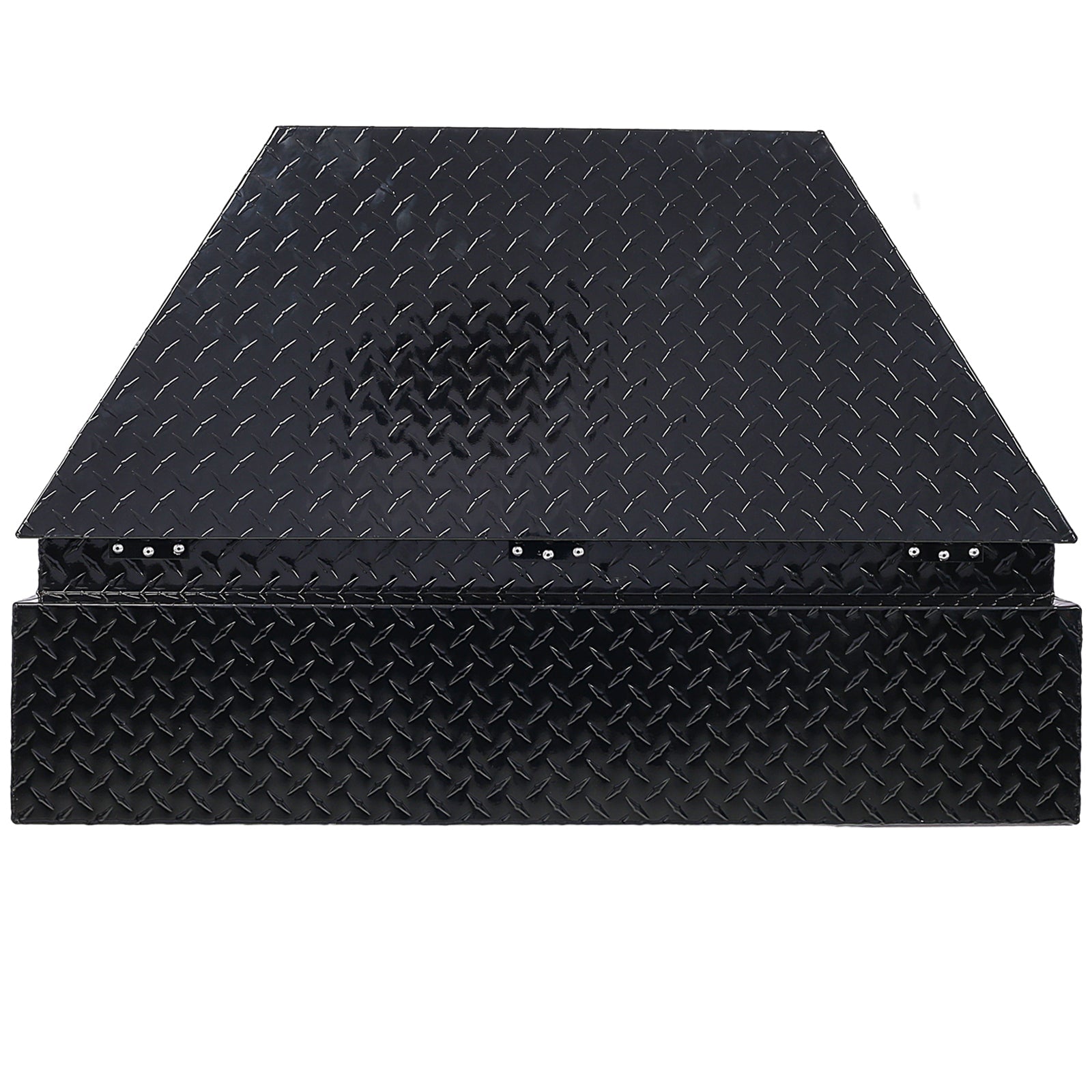 39 Inch Truck Box Aluminum Tool Box Heavy Duty w/Lock Keys 39x16.5x11.8inch - Black - Fab Heavy Parts