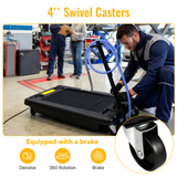 17 Gallon Low Profile Oil Drain Pan with Electric Pump