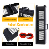 80" Rampa de carregamento em aço com capacidade para 227 kg (500 lbs), portátil e dobrável para motocicletas e quadriciclos.