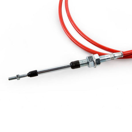 3M, 118" Throttle Cable with Control Handle Fits for CASE Volvo Fits Komatsu JCB CAT JD - Fab Heavy Parts